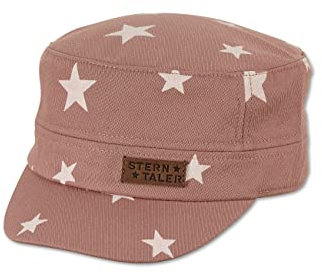 Sterntaler Baby Unisex Baby Cap Worker Cap Sterne - Baby Baseball Cap, Kinder Basecap, Kindermütze - aus Baumwolle - hellbraun, 51