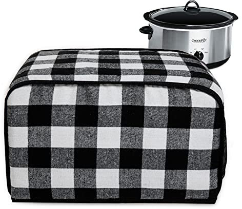 BAGSPRITE Schongarer-Abdeckung, kompatibel mit Crock Pot und Hamilton Beach Schongarer, ovaler Staubschutz, Geräteabdeckungen