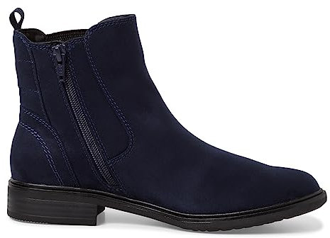 Jana 8-25369-41, Stivali Chelsea Donna, Blu (Navy), 38 EU Larga
