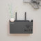Huasean WiFi Router Shelf, 1-Shelf Wall Mount Storage Box, Cable Organizer, Router Hider, Decorative Rack for Living Room