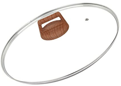 Garneck Glasabdeckung Für Bratpfanne Ersatz-glasdeckel Für Topf Multifunktions-topfdeckel Aus Praktischer Pfannendeckel Anti-riss-glasdeckel Für Kochtopf