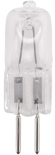 UGEFKMQ Steckbirnen G6.35 50W Halogenlampen 220V 35W GY6.35-Halogenstiftsockel GY6.35 Bi-pin Klare Kapsellampe Warmweiß Dimmbar 50 W 5Pc
