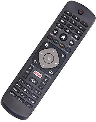 Sostitutivo Telecomando Philips TV per Philips 4K UHD HDR Smart TV - Nessuna Configurazione Necessaria