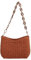 CORIOS Bolso de Mano de Paja para Mujer Bolsos de Playa de Verano Bolsos de Paja Tejidos a Mano Bohemio Bolso de Hombro Retro Bolso Tote para Estilo Boho para Viajes Naranja