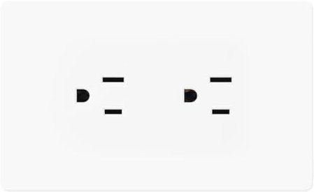 Prese Elettriche Standard USA A Doppia Presa, 15 A 220 V, Spina A Muro Americana, Pannello In Plastica A Schermo Intero