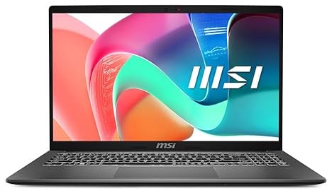 MSI Modern 15 F13MG-608FR : Intel Core i5 1334U - 16GB DDR4 - SSD 512GB - Intel Iris XE Graphics - 15, 6 Full HD - Windows 11 Professionnel - Clavier Azerty retroéclairé