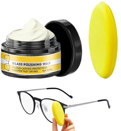 Brillen Kratzerentferner 40ml Langzeit Politur-Paste | Brillen Kratzer Reparatur Für Handykamera Uhren Autoscheiben & Bildschirme
