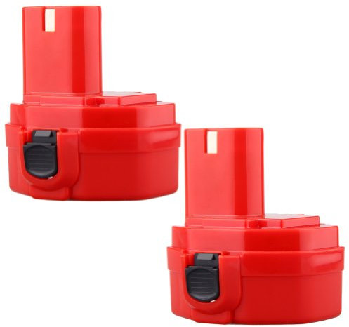 Pack de 2 pièces BATTERIE 14.4V 2.0AH pour MAKITA 6237D 6333D 6381D 8433D 6933FD ML142 UB140D