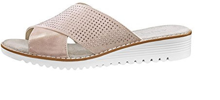 Jenny Damen Belize Pantoletten, Beige (Copper, Puder)