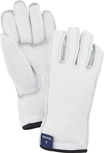 Hestra Patrol Liner 5-Finger Innenhandschuhe Unterziehhandschuhe Fingerhandschuhe Skihandschuhe (9 HS - cremeweiß)