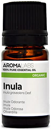 Inule Odorante BIO (Inula graveolens) - 5 mL - Huile Essentielle Chémotypée et Certifiée AB/Cosmos - Aroma Labs - Made in France