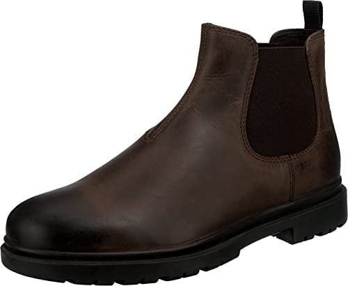 Geox U Andalo A, Stivali Uomo, Marrone Coffee, 39 EU