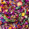 ''Toskanischer Sommer'' 1 Liter Burgunder & Vintage Rosa Rose, blaue Kornblume, orangefarbene Ringelblume und Zitronenverbene Hochzeitskonfetti Öko biologisch abbaubare natürliche Blütenblätter (327)