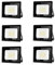 Blivrig 6 Packungen LED Strahler Außen 50W,5000LM LED Scheinwerfer Superhell Fluter 6000K Kaltes Weiß Aussenstrahler,Wasserdicht IP66 Außenleuchte Flutlicht für Hof, Garage, Sportplatz,Flur
