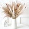 85 Pampas Grass Artificial Flowers Decorative, Natural Dried Pampas Grass Plants Fluffy Dried Flowers for Home Decor, Boho Living Room Decoration