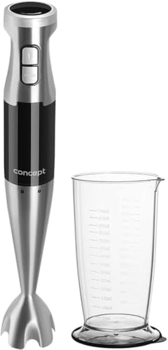 CONCEPT TM4830 Stabmixer mit Mixer 1000 W SCHWARZ