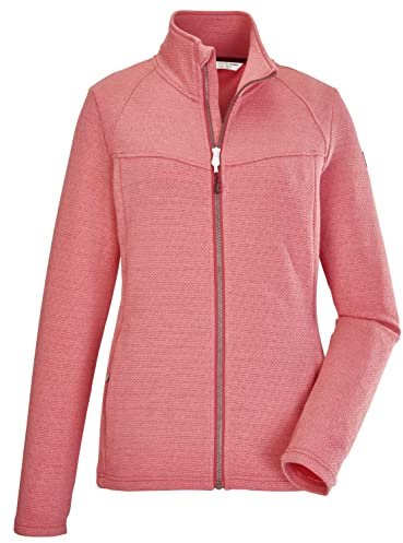 killtec Damen Stretchjacke mit Stehkragen/Fleecejacke KOS 102 WMN FLX JCKT, rose, 36, 39176-000