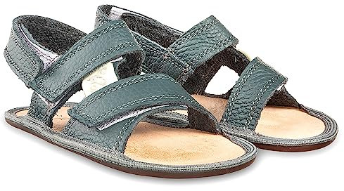 Magical Shoes Kindersandalen, Sandalen, Minimalschuhe Baby Mädchen & Jungen, Barfußschuhe weich leicht, Barefoot Kids, minimalistische Schuhe, Kinderschuhe, Marine, Gr. 26, Dudi