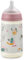Suavinex, Biberon 270 ml. Biberon avec Tétine Symétrique SX Pro en Silicone à Débit Moyen (M). Avec Valve Anti-Colique. Silicone Fin Ultra-Doux. Pour Bébés, +3 Mois. Walk Rose