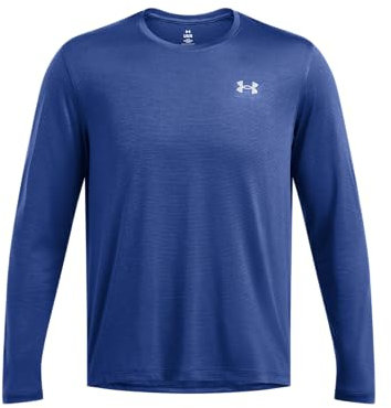 Under Armour Herren Launch Longsleeve Laufbekleidung Laufshirt Tech Blue - Blau XL