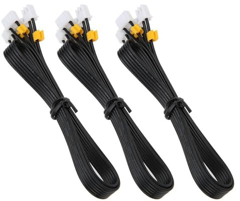 SATMW Cable de conexión de Interruptor de límite para Impresora 3D Ender 3 XYZ, Accesorios de Placa Base, Cable de Interruptor de límite, 3 uds.