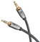 goobay 65274 Câble AUX stéréo audio de 3,5 mm/câble jack pour écouteurs, autoradio, PC, tablette, câble de haut-parleur/connexion plaqué or, 2M