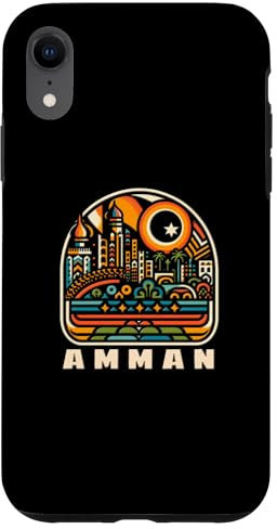 Hülle für iPhone XR Amman Jordan – Amman Jordan Logo – Amman Jordanian