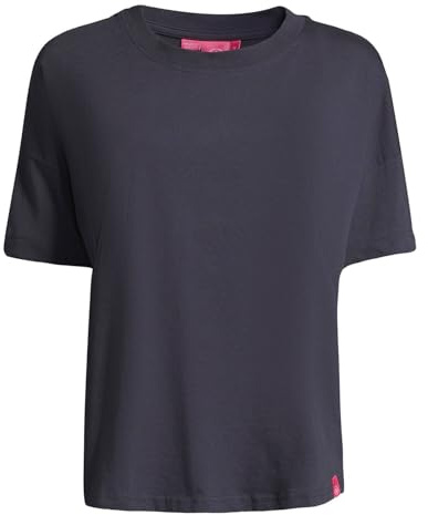 Salzhaut Damen T-Shirt Leev Unifarben - Sommershirt mit Rundhalsausschnitt