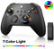 veoyya Wireless Controller for Xbox Series X/S/Xbox One S/Xbox One/One X, 2.4GHZ Wireless Adapter Controller with 8 Color RGB Light/Program/800mAh Battery, 3.5mm Headphone Jack