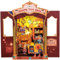 CUTEBEE Rincón del libro Kit de construcción para casa de muñecas en miniatura, casa de muñecas con cubierta antipolvo y luz led, biblioteca Booknook para modelismo para adultos (Mazing Toys Store)
