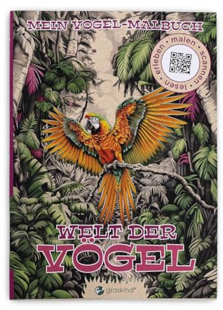 Mein VOGEL-Malbuch: Welt der Vögel