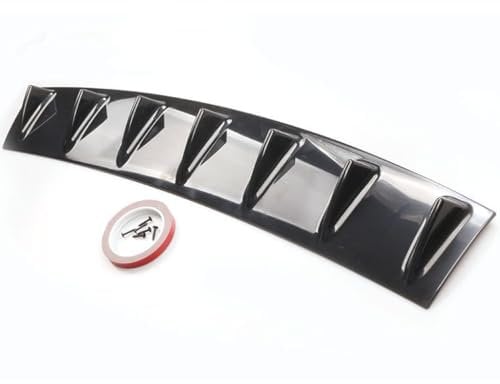 GZDJBSLH Paraurti Posteriore per Alfa Romeo 159 2005-2012,Splitter Inferiore Spoiler Diffusore Decorazione Dell'auto Auto Tuning Accessori,A-Black 7 Fin