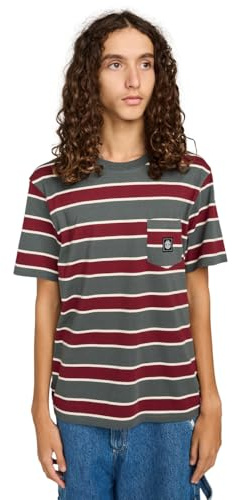 Element Icon Label Pocket - Short Sleeve T-Shirt - Men - Black.