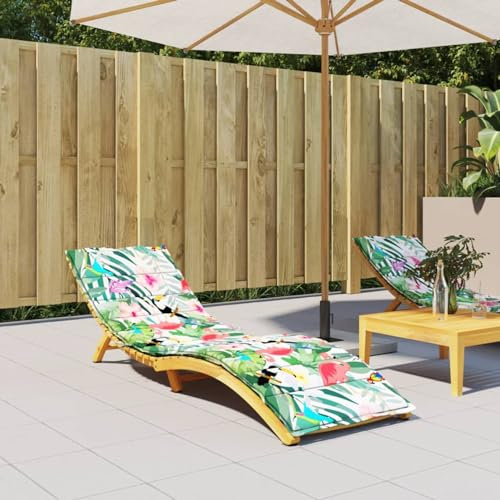 Sonnenliegen-Kissen für Gartenmöbel, mit Sitzkissen und Bankkissen, mehrfarbig, Oxford-Stoff, Dekoration für den Außenbereich