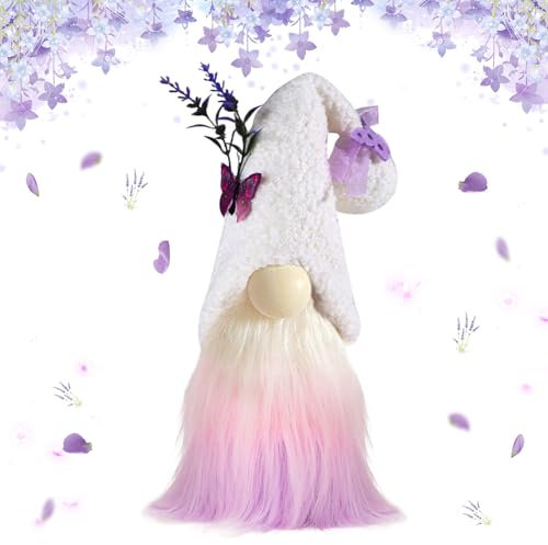 ACAREY Kuscheltier Wichtel Stofftier Lavendel-Rudolph Realistisches Spielzeug Ästhetik Plushie Kleines Kuscheltier Klein Plushies für Jungen Mädchen Kinder (A)