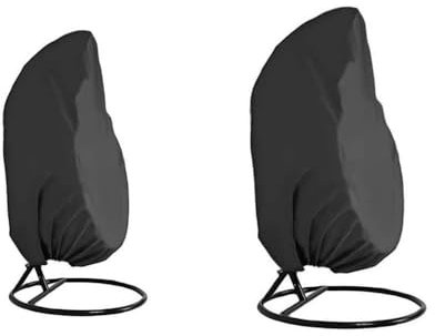 aqxreight Patio Hanging Couvre Couvrette de Chaise d'oeuf Extérieure Couverture de Chaise de Balançoire, L Taille 231 * 200cm Fabriqué High 210d Mater Egg Couvre-Chaise d'oeuf Couvre-Chaise de '
