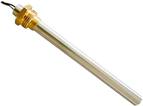 RESISTENZA CANDELETTA ACCENSIONE PER STUFA A PELLET 270W 140 mm (+/- 2 mm)130 mm; DIAMENTRO 9,9MM; FILETTATURA 3/8. PER AMG RAVELLI PIAZZETTA ALDER