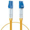 ipolex Cavo patch in fibra LC a LC Modalità unica, cavo fibra ottica 1/10Gb OS2, cavo Internet in fibra ottica duplex 9/125μm jumper fibra ottica LSZH per transceiver SMF SFP/SFP+, 1 metri, 1-Pack.