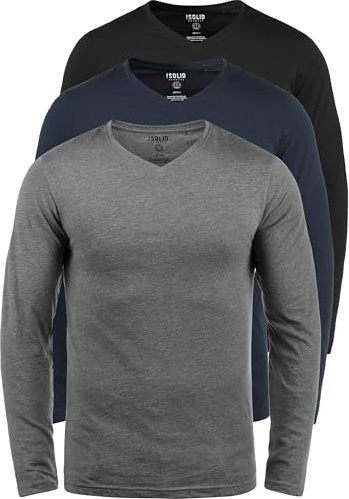 !Solid SDBasil Herren Longsleeve Langarmshirt Shirt