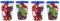 Theonoi Lot de 4 gobelets pour enfant - 260 ml au choix : Cars, PawPatrol - Avengers, blaze, gobelets en plastique sans BPA - Cadeau pour garçon (design Avengers)