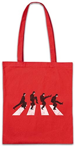 Urban Backwoods Silly Walk Road Hipster Bag Beutel Stofftasche Einkaufstasche