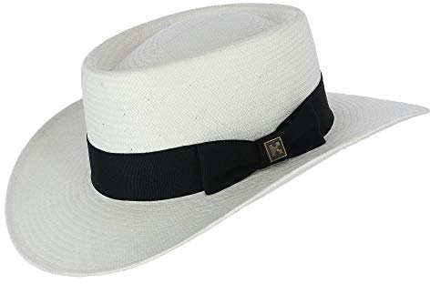 Kenny K Men's Toyo Gambler Hat with Wide Band