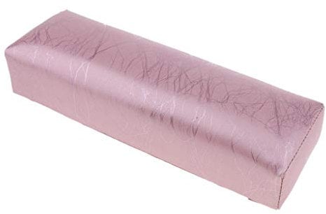 Nail Art Hand Pillow-Soft PU Manicure Hand Rest Pillow-Hand Armrest Support Manicure Pillow for Professional Beauty Salon and Home Use-Hand Pillow Salon Table Mat Wrist Support (pink)