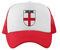 Superlemon England English Trucker Hat Cap Adults Rugby Exclusive Retro Vintage Mens Womens Unisex White, Great for Any English Rugby Fans for 6 Nations and World Cup