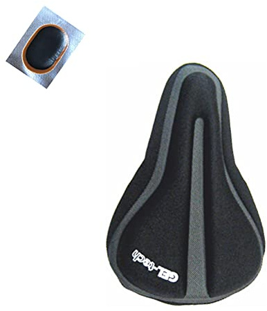 Gel-Tech Sports Satteldecke Sattelbezug Geleinlage MTB/Trekking inkl. Schlauchflicken