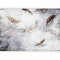 murando - Papier peint panoramique 350x256 cm - Revêtement mural décoration pour chambre salon cuisine - Design unique et moderne - Marron gris vert - Stylo vintage nature n-C-0361-a-d