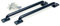 Absima 2320112 Tuningteil Metall-Dachrehling 70 mm, 2er für Maßstab 1:10