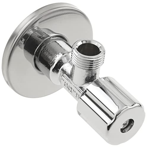 PrixPrime - Robinet d'arrêt à Angle de Fermeture de Piston réglable de 1/2-3/8