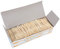 800 Tenedores de Madera, Tenedores de Aperitivo Desechables, Mini Púas de Comida, Tenedores de Cóctel de Frutas de Doble Punta para Aperitivo, Cóctel, Fruta, Pastelería, Postre