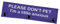 Zuo Bao Dog Leash Sleeve Please Don't Pet I'm A Little Anxious (Little Anxious) - 22cm x 6cm